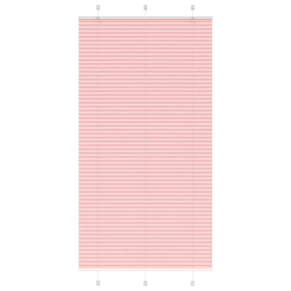 Estor Plisado rosa 110x200 cm Tela Ancho 109.4 cm Poliéster D