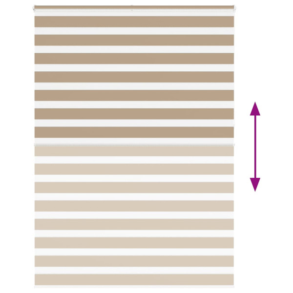 Cortina de zebra 160x230 cm largura do tecido 155.9cm poliéster M 5