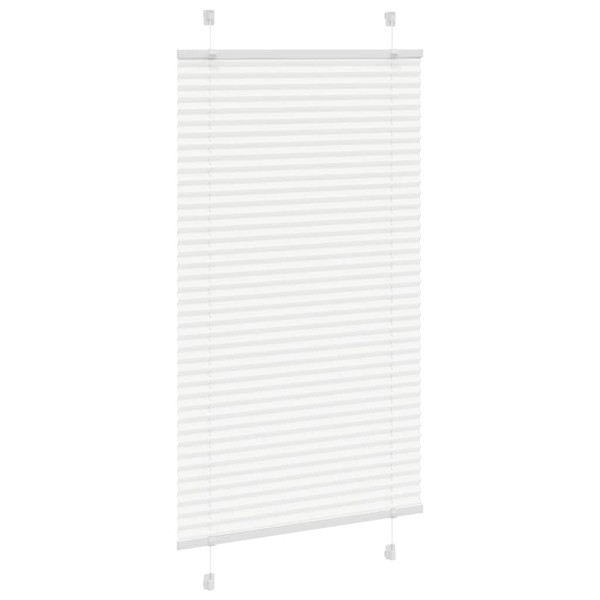 Branco Plissada Cega 80x150 cm Largura Tecido 79.4 cm Poliéster M 3