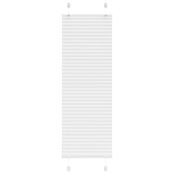Estor Plisado blanco 45x150 cm Tela Ancho 44.4 cm Poliéster D