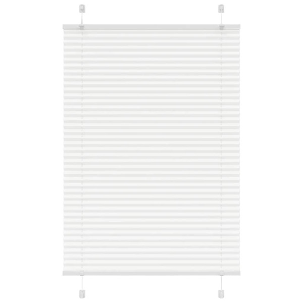 Estor Plisado blanco 95x100 cm Tela Ancho 94.4 cm Poliéster D