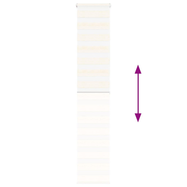 Estor cebra beige mármol tejido ancho 40.9 cm poliéster M 5