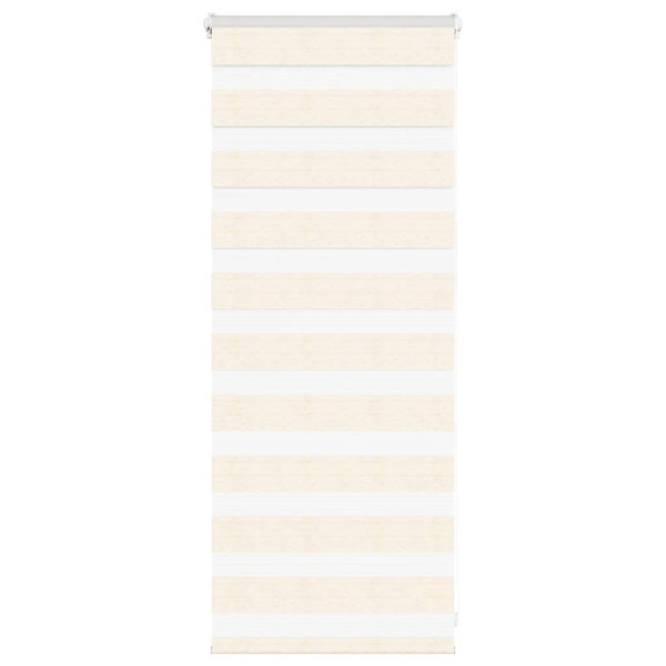 Estor cebra beige mármol tejido ancho 60.9 cm poliéster D