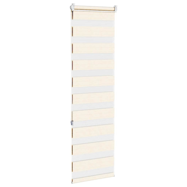 Estor cebra beige mármol tejido ancho 35.9 cm poliéster M 4