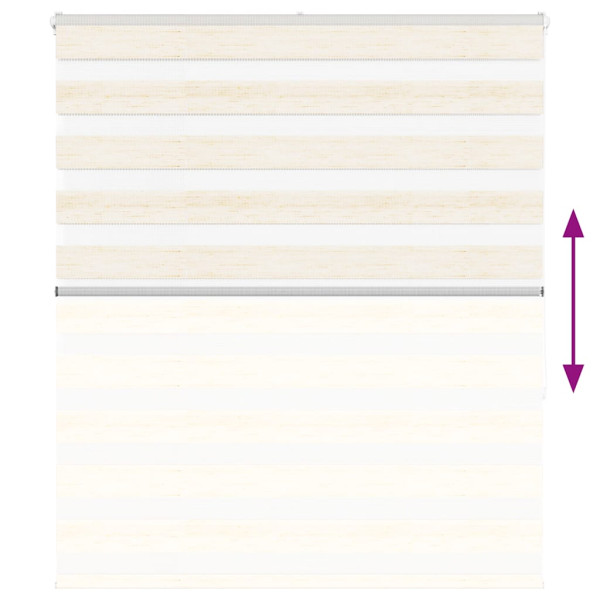 Cortina de zebra 135x150 cm largura do tecido 130.9cm poliéster M 5