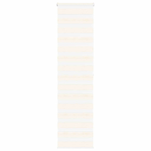 Estor cebra beige mármol tejido ancho 60.9 cm poliéster D