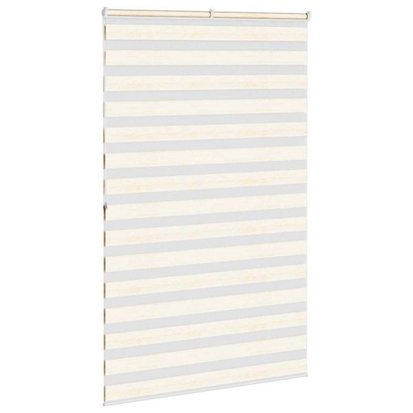 Estor cebra beige mármol tejido ancho 145.9 cm poliéster M 4