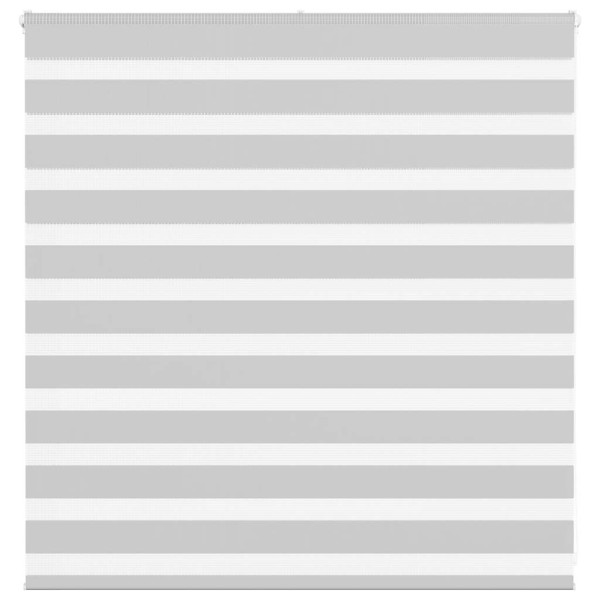 Estor cebra gris claro 150x100cm tejido ancho 145.9cm poliéster D