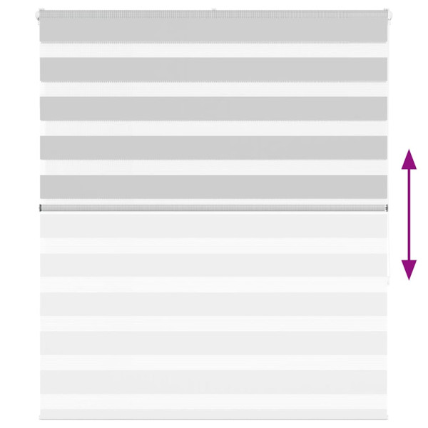 Cortina de zebra 135x150 cm largura do tecido 130.9cm poliéster M 5