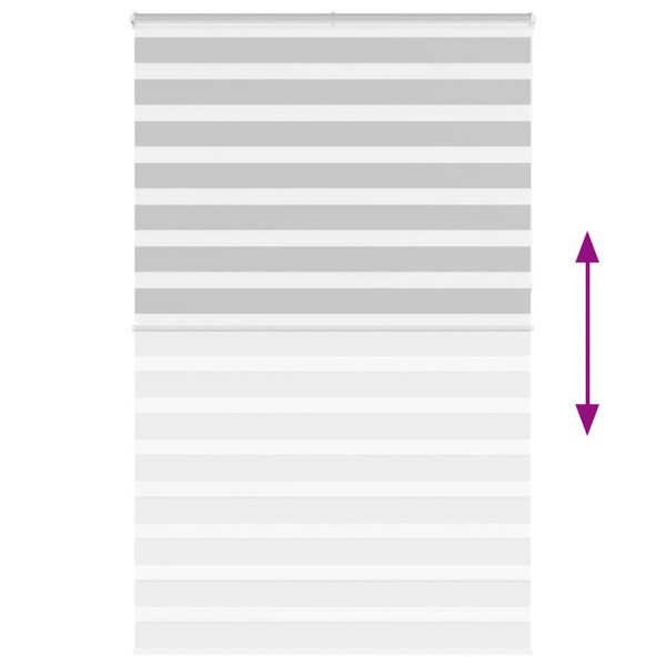 Cortina de zebra 140x230 cm largura do tecido 135.9cm poliéster M 5