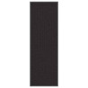 Felpudo negro 60x180 cm 1