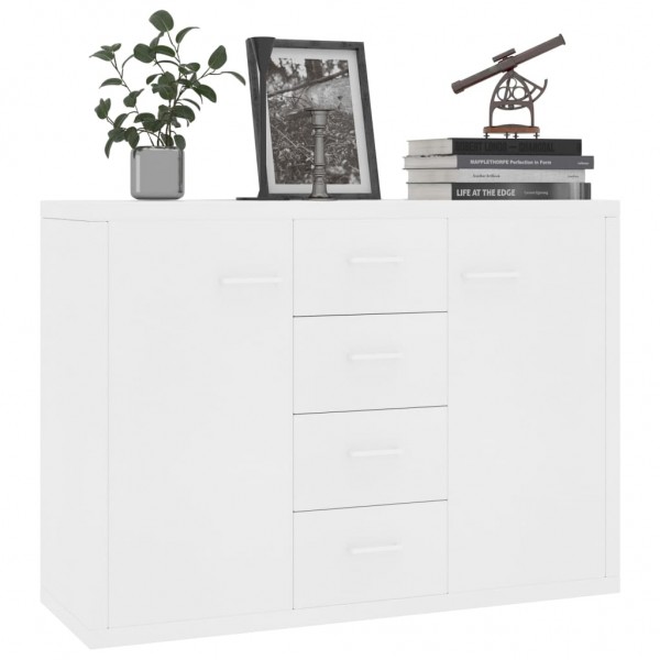 Aparador 88x30x65 cm contraplacado branco M 3