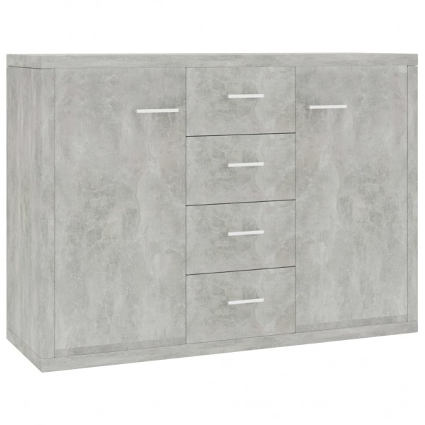 Aparador 88x30x65 cm contraplacado cinzento cimento M 2