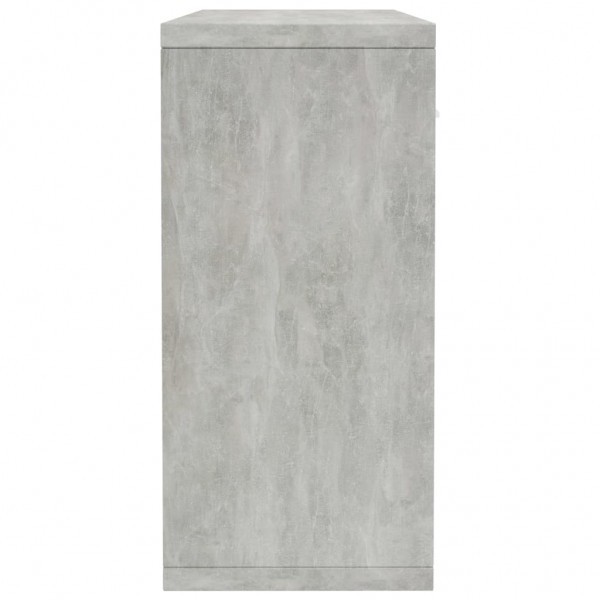 Aparador 88x30x65 cm contraplacado cinzento cimento M 5