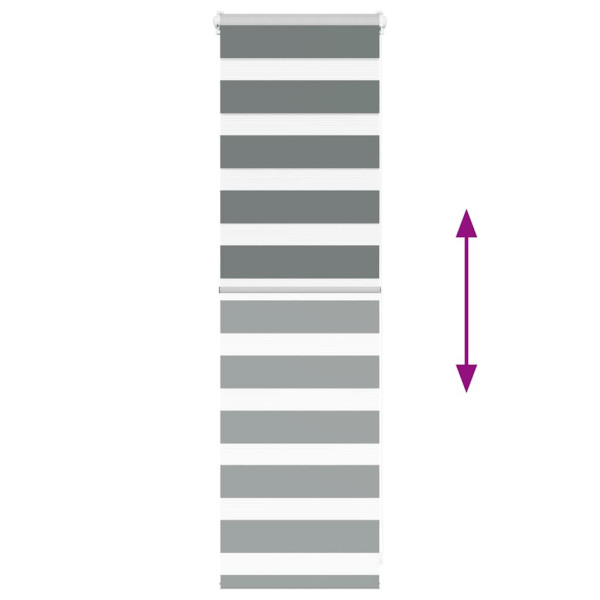 Cortina de zebra 50x100 cm largura do tecido 45.9 cm poliéster M 5