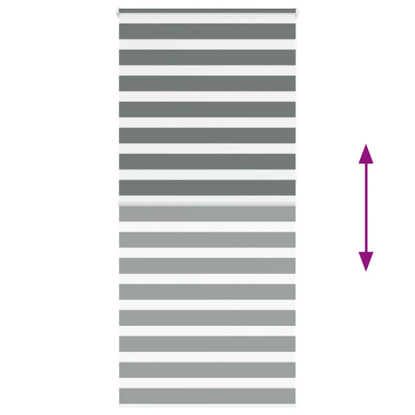 Cortina de zebra 115x230 cm largura do tecido 110.9cm poliéster M 5