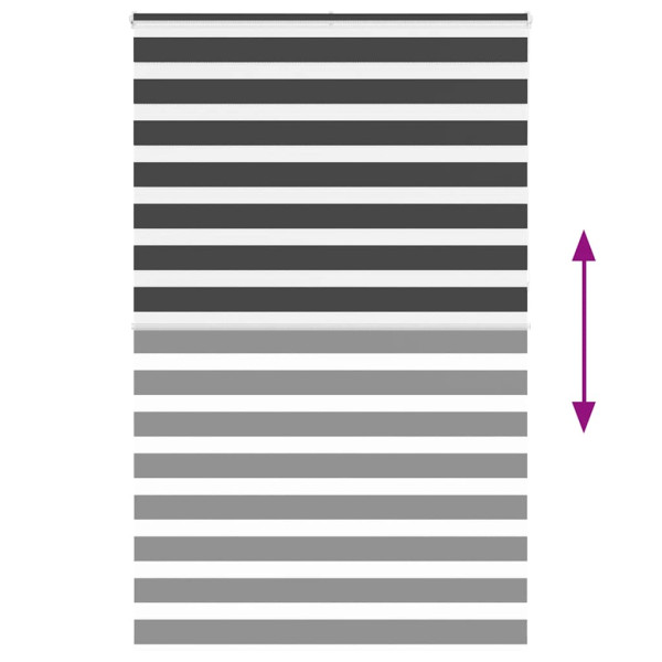 Cortina de zebra 145x230 cm largura do tecido 140.9cm poliéster M 5