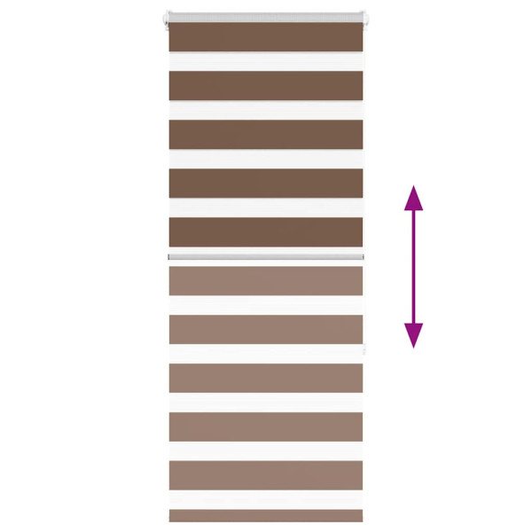 Cortina de zebra 65x150 cm largura do tecido 60.9 cm poliéster M 5