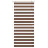Estor cebra marrón 110x230 cm tejido ancho 105.9 cm poliéster 1