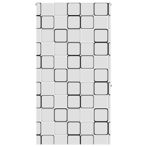 Estor enrollable para ducha tela 130x240 cm ancho 126 cm H