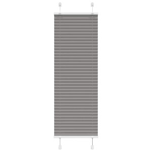 Antracite Plissada Cega 45x100 cm Largura Tecido 44.4 cm H