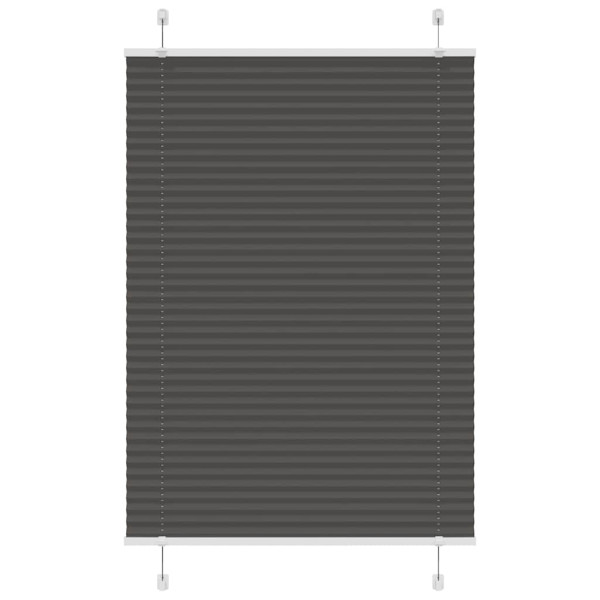 Estor Plisado negro 95x150 cm Tela Ancho 94.4 cm Poliéster D