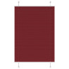 Estor Plisado rojo burdeos 95x100 cm Tela Ancho 94.4 cm 1