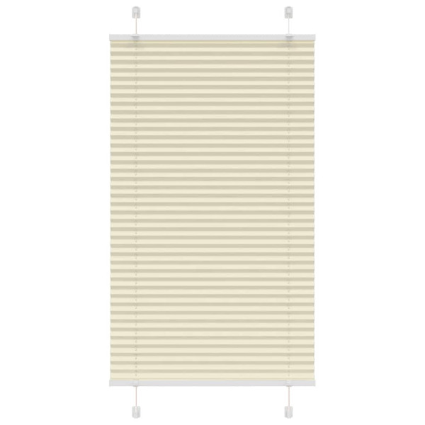 Estor Plisado crema 70x100 cm Tela Ancho 69.4 cm Poliéster D