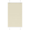 Estor Plisado crema 70x100 cm Tela Ancho 69.4 cm Poliéster 1