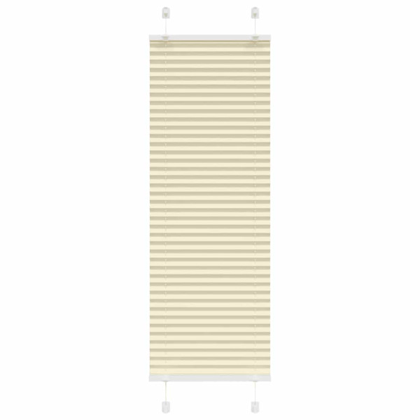 Estor Plisado crema 40x150 cm Tela Ancho 39.4 cm Poliéster D