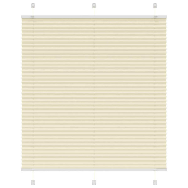 Estor Plisado crema 115x150 cm Tela Ancho 114.4 cm Poliéster D