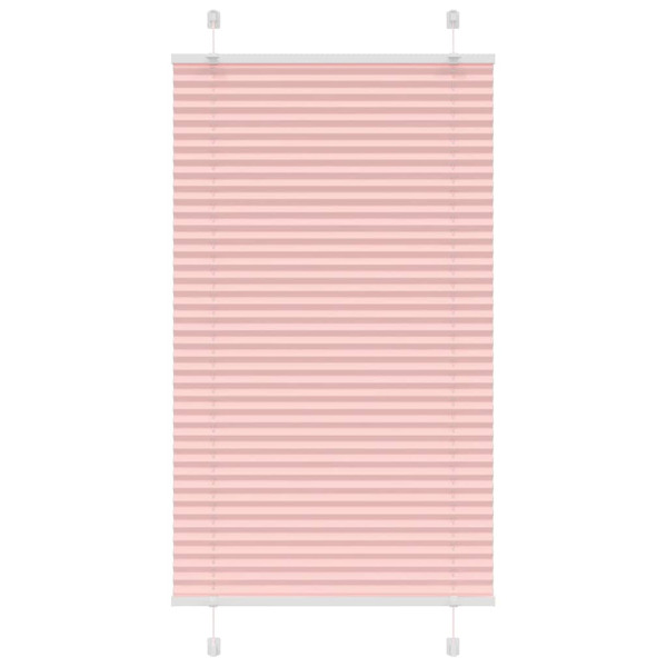 Estor Plisado rosa 80x150 cm Tela Ancho 79.4 cm Poliéster D