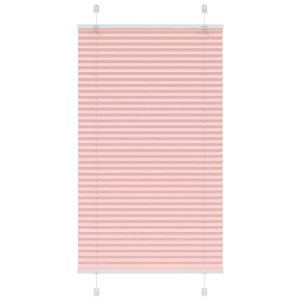 Estor Plisado rosa 70x100 cm Tela Ancho 69.4 cm Poliéster D