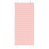 Estor Plisado rosa 90x200 cm Tela Ancho 89.4 cm Poliéster 1