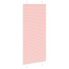 Estor Plisado rosa 90x200 cm Tela Ancho 89.4 cm Poliéster 3