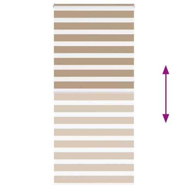 Cortina de zebra 105x230 cm largura do tecido 100.9cm poliéster M 5