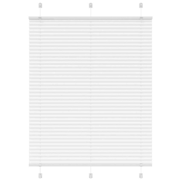 Estor Plisado blanco 110x150 cm Tela Ancho 109.4 cm Poliéster D