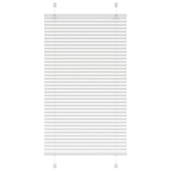 Estor Plisado blanco 80x100 cm Tela Ancho 79.4 cm Poliéster D