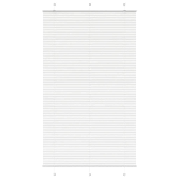 Estor Plisado blanco 120x200 cm Tela Ancho 119.4 cm Poliéster D