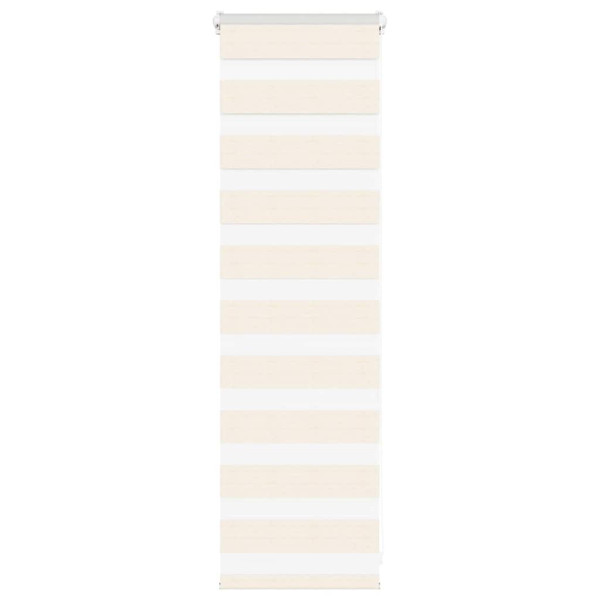 Estor cebra beige mármol tejido ancho 40.9 cm poliéster D