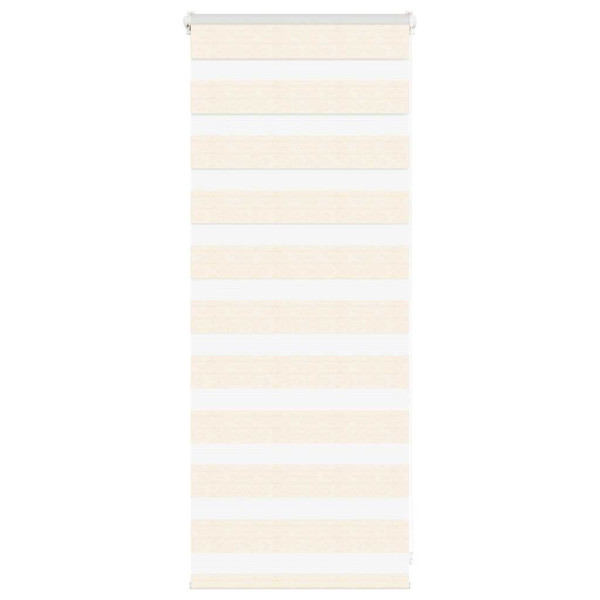 Estor cebra beige mármol tejido ancho 50.9 cm poliéster D