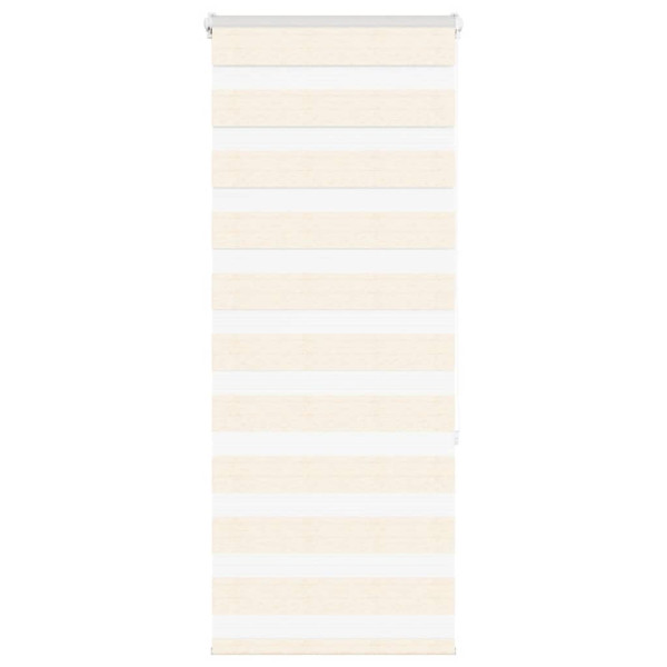 Estor cebra beige mármol tejido ancho 50.9 cm poliéster D