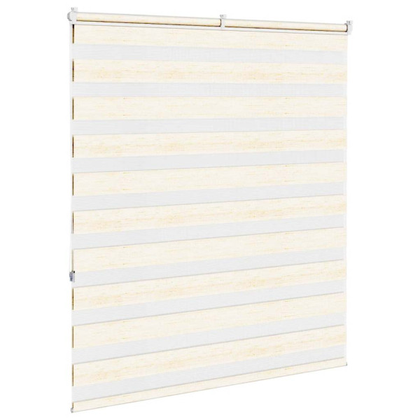 Estor cebra beige mármol tejido ancho 120.9 cm poliéster M 4