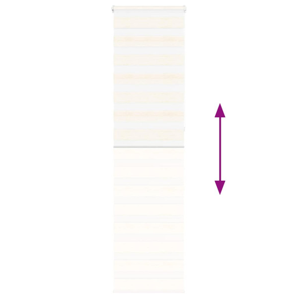 Estor cebra beige mármol tejido ancho 50.9 cm poliéster M 5