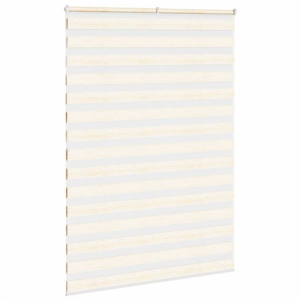 Estor cebra beige mármol tejido ancho 155.9 cm poliéster M 4