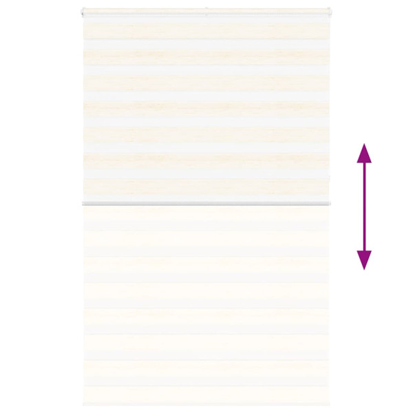 Estor cebra beige mármol tejido ancho 145.9 cm poliéster M 5