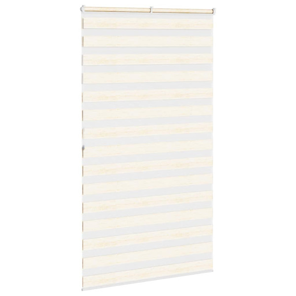 Estor cebra beige mármol tejido ancho 120.9 cm poliéster M 4