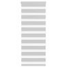 Estor cebra gris claro 55x150 cm tejido ancho 50.9 cm poliéster 1