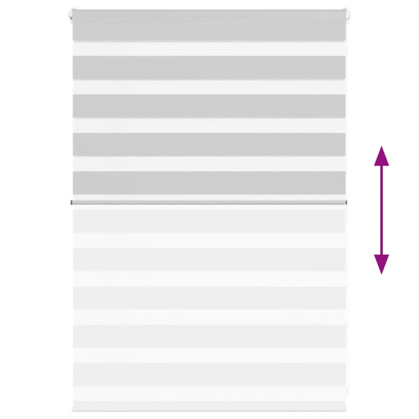 Cortina de zebra 115x100 cm largura do tecido 110.9cm poliéster M 5