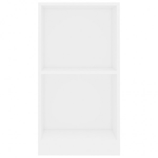 Estantería de aglomerado blanco 40x24x75 cm M 4